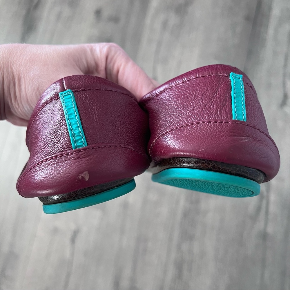 Burgundy Tieks Ballet Flats - Picture 7 of 7